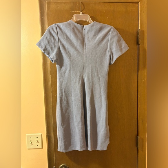 NWT 3.1 Phillip Lim Slashed Hem Blue Mini Dress - Picture 4 of 10